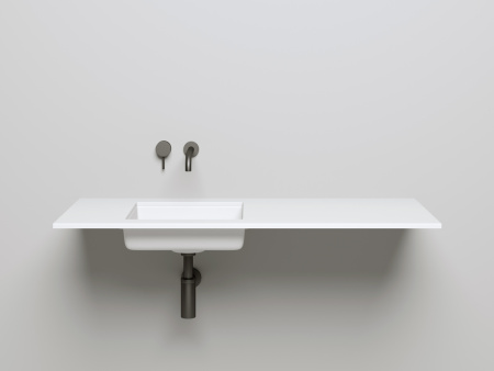 Раковина из искусственного камня S-Stone Salini MAREA 1802207MF 40х40 встраиваемая цвет мультиколор